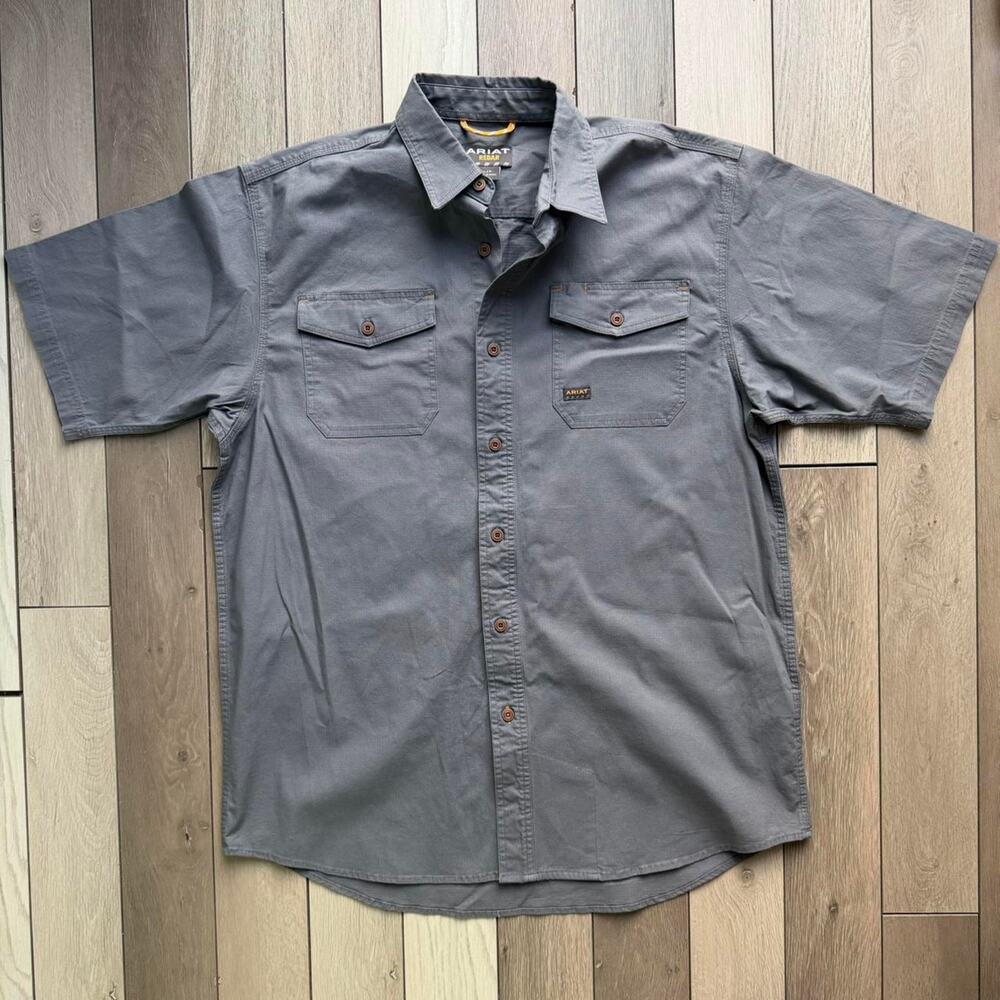 Ariat rebar work shirt mens